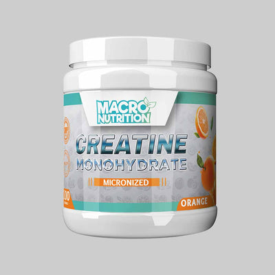 MACRO NUTRITION CREATINE MONOHYDRATE 500G - Orange