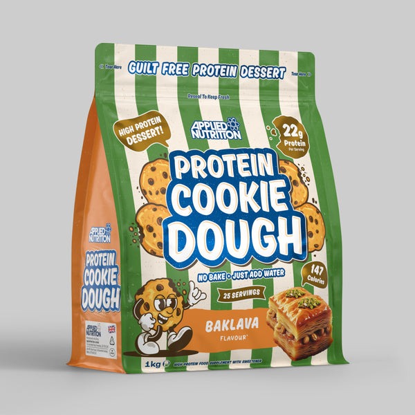 APPLIED NUTRTION PROTEIN COOKIE DOUGH 1KG (25 SERVINGS) - BAKLAVA image