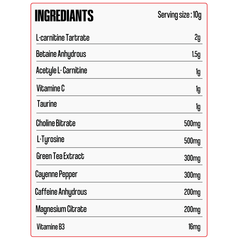 MACRO NUTRITION BURNER 300G image 1