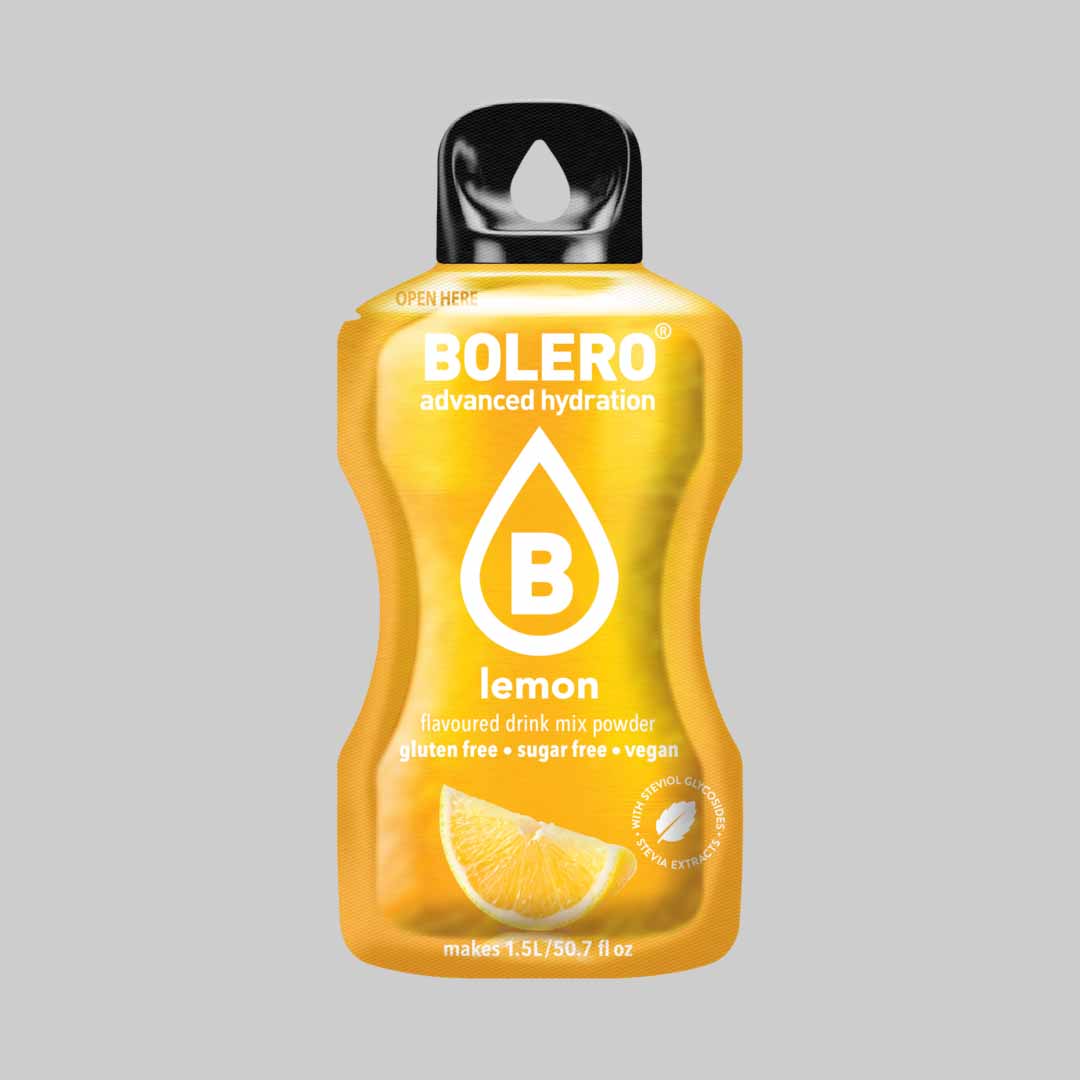 Master Muscles | Sugar-Free Hydration Drink Powder (9g) | BOLERO® | بودرة المشروب المنعش خالية السكر (9 جم) | بوليرو | بروتين، مكملات غذائية