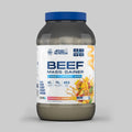 Beef Mass Gainer 3.13kg by Applied Nutrition with 42g protein per serving in Tropical Vibes flavor, ideal for muscle gain and recovery.