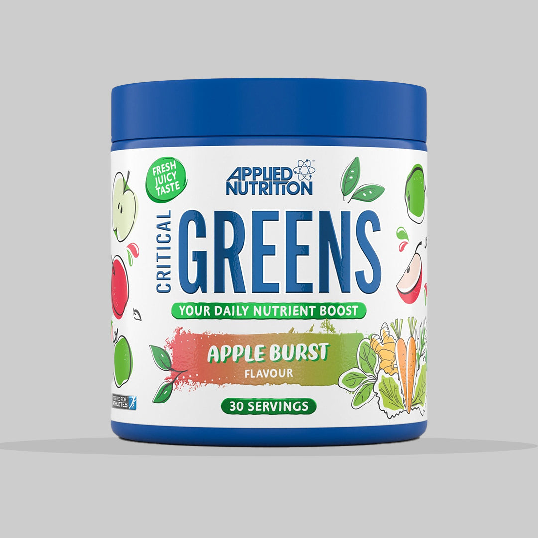 Master Muscles | CRITICAL GREENS 150G (FLAVOURED) | كريتيكال جرينز (150 جرام) مع نكهات - أبلايد نيوتريشن | بروتين، مكملات غذائية