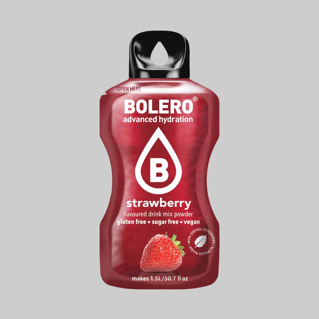 Master Muscles | Sugar-Free Hydration Drink Powder (9g) | BOLERO® | بودرة المشروب المنعش خالية السكر (9 جم) | بوليرو | بروتين، مكملات غذائية