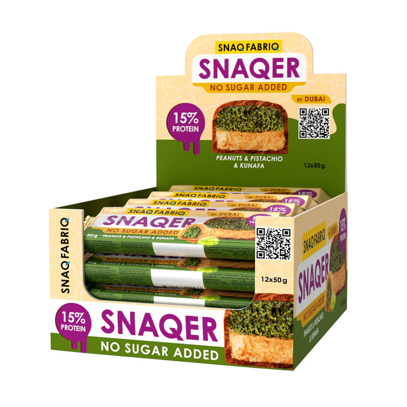 SNAQ FABRIQ - SNAQER Protein Bar - Pistachio Kunafa image