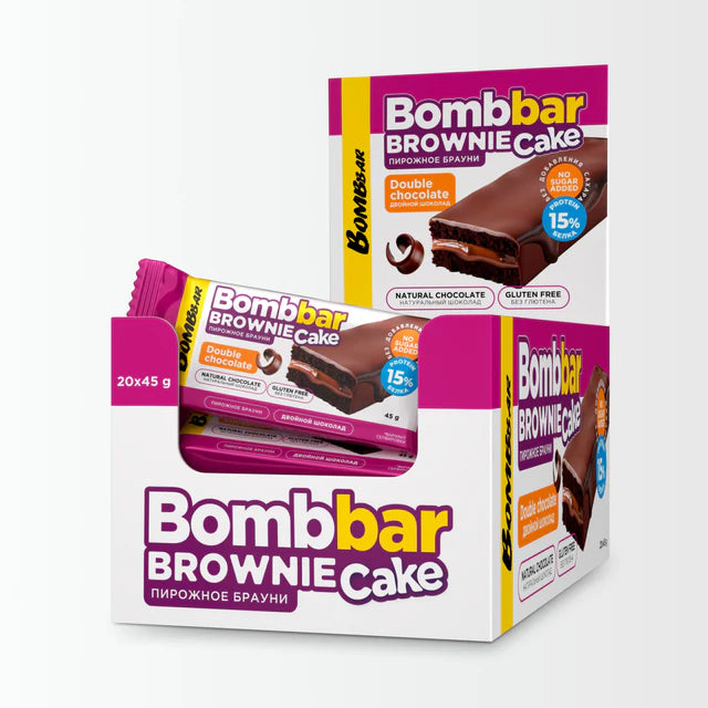 Buy 1 Get 1 Free - Bombbar Protein Brownie Cake