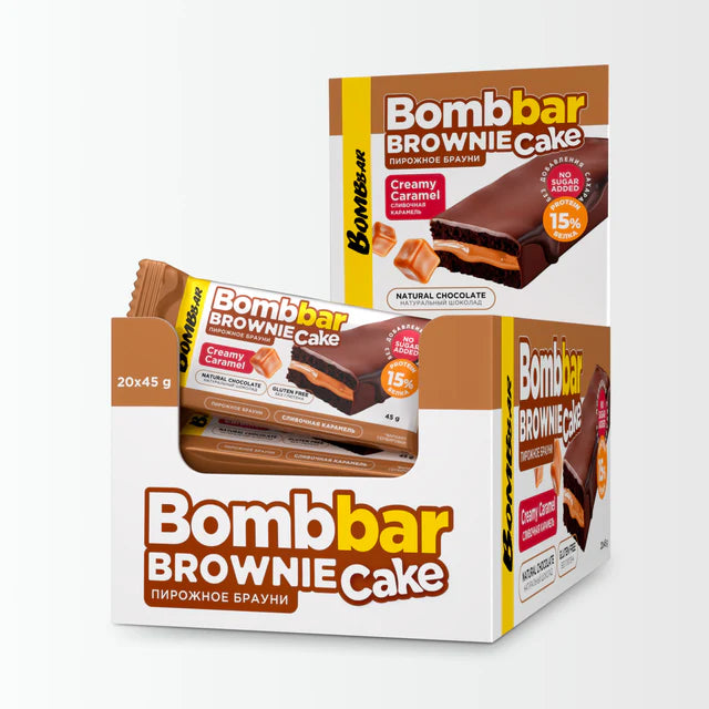 Buy 1 Get 1 Free - Bombbar Protein Brownie Cake