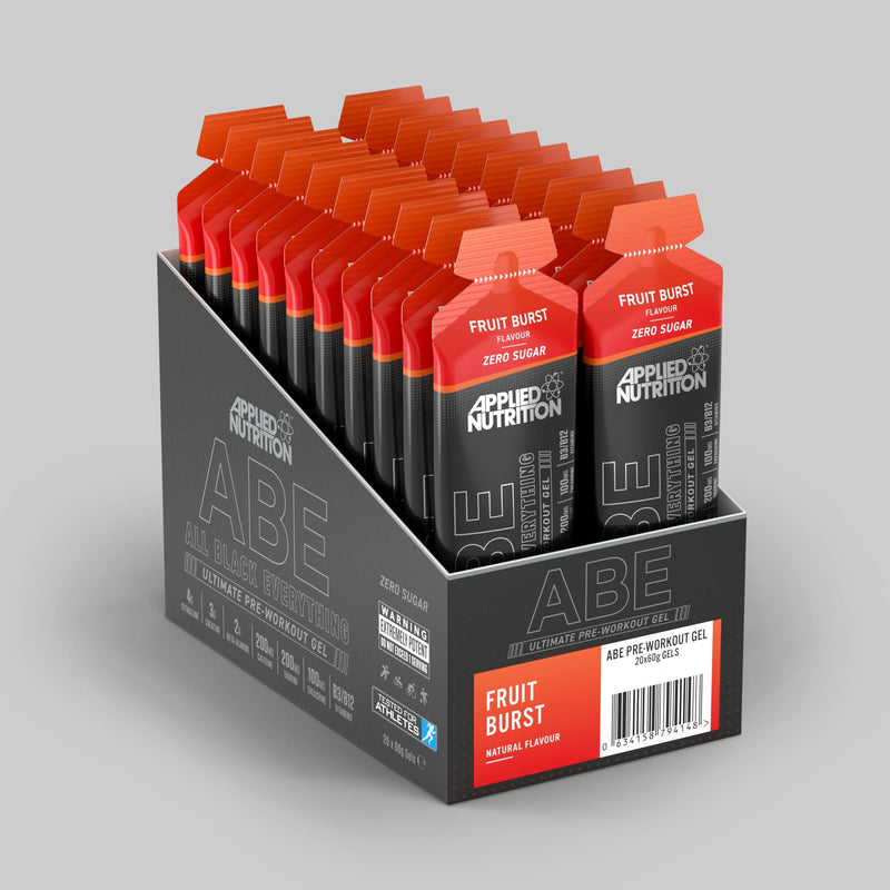 ABE (All Black Everything) Pre Workout Gel 60gx20 - Fruit Burst image