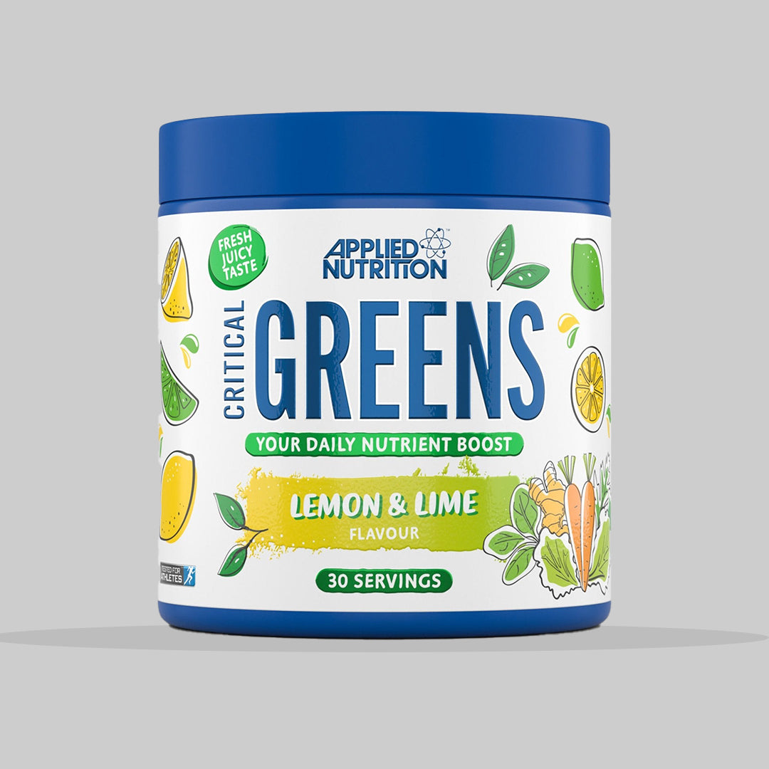 Master Muscles | CRITICAL GREENS 150G (FLAVOURED) | كريتيكال جرينز (150 جرام) مع نكهات - أبلايد نيوتريشن | بروتين، مكملات غذائية