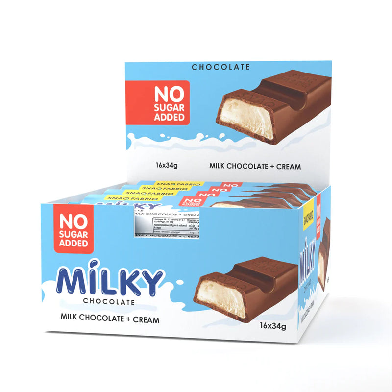 SNAQ FABRIQ - Milky Chocolate Bar 34g image 0