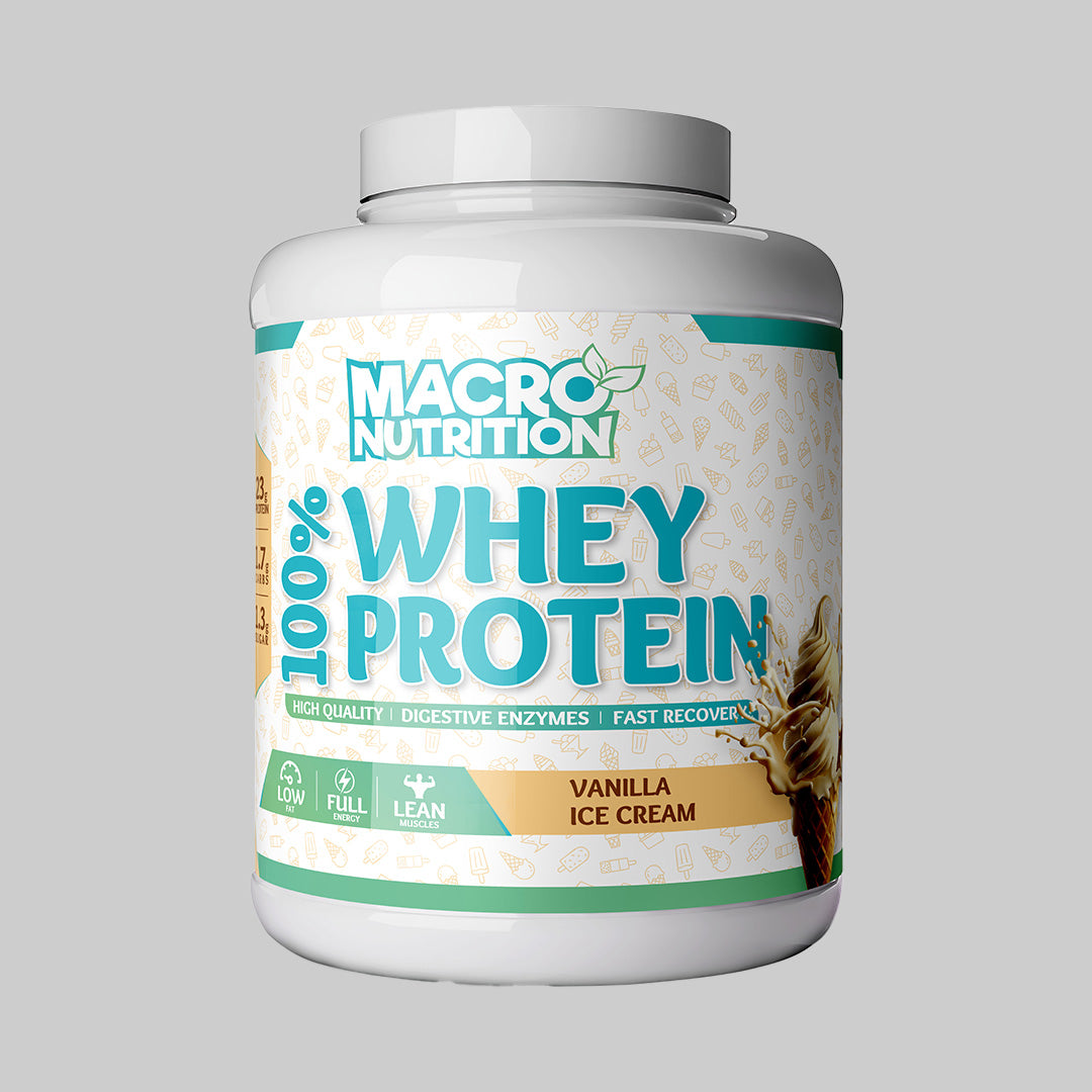 Master Muscles | MACRO NUTRITION 100% Whey Protein 2kg | ويي بروتين 100% 2 كجم ماكرو نيوتريشن | بروتين، مكملات غذائية