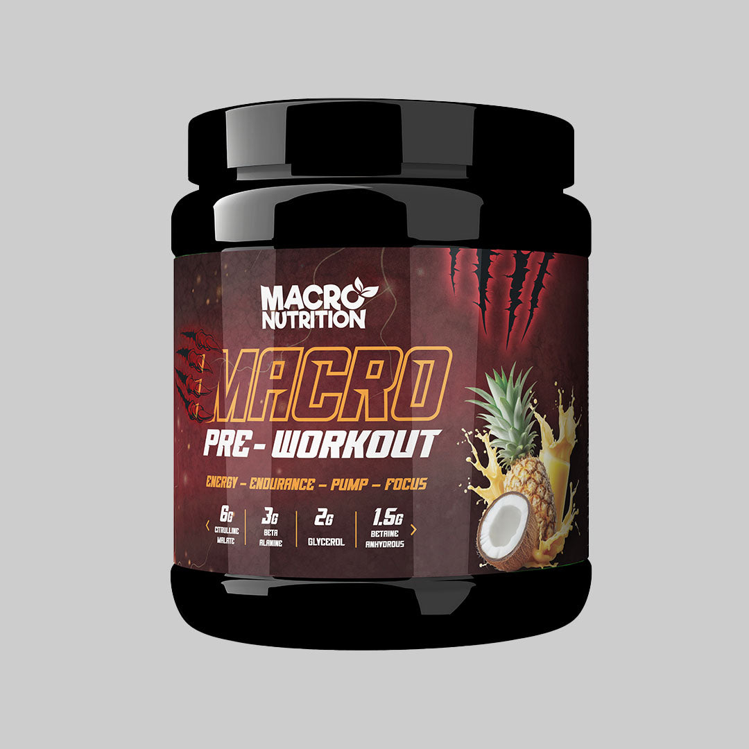 Master Muscles | MACRO NUTRITION MACRO PRE-WORKOUT 480G | ماكرو بري ورك أوت (480 جرام) - ماكرو نيوترشن | بروتين، مكملات غذائية