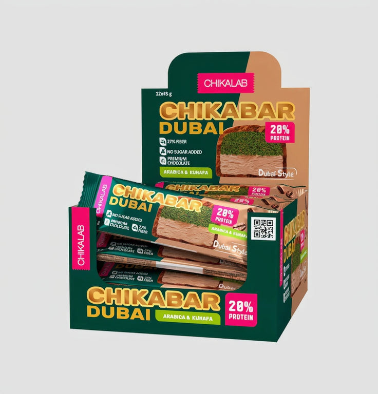 Chikalab Chikabar Dubai Chocolate Protein Bar