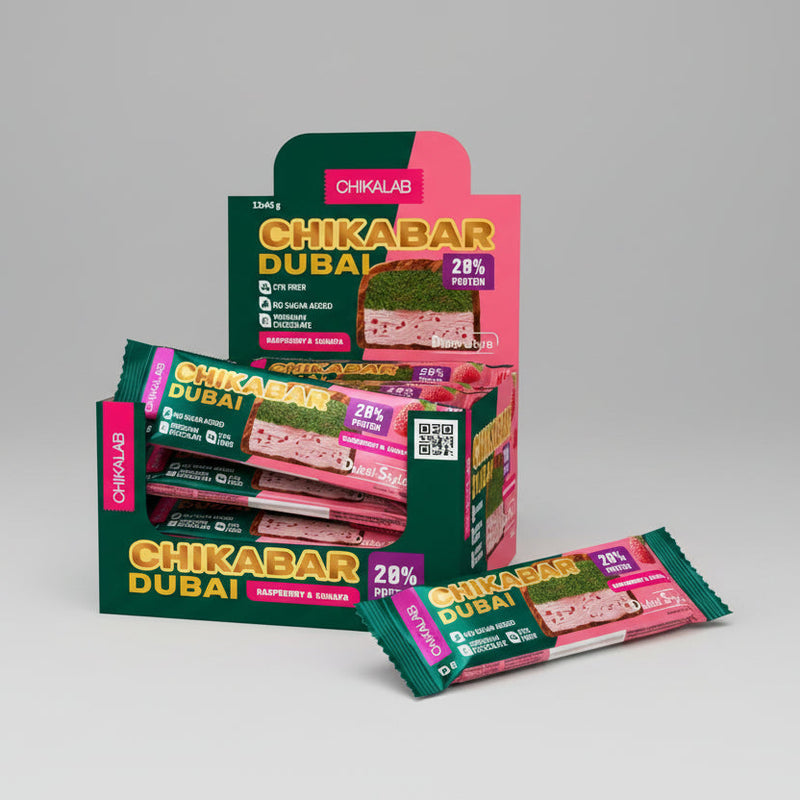 Chikalab Chikabar Dubai Chocolate Protein Bar
