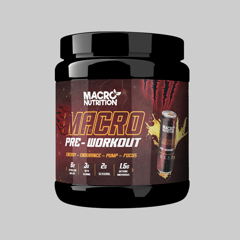 MACRO NUTRITION MACRO PRE-WORKOUT 480G - ENERGIZE image