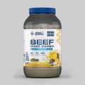 Beef Mass Gainer 3.13kg by Applied Nutrition with 42g beef protein isolate per serving in pineapple flavor. Ideal for muscle gain and recovery.