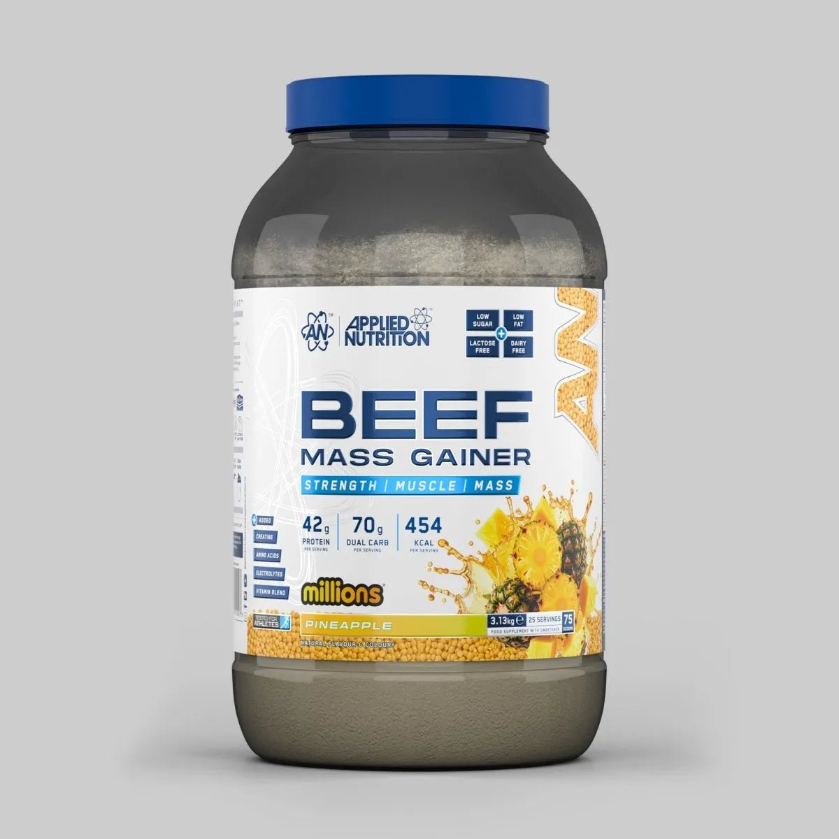 Master Muscles | BEEF MASS GAINER 3.13KG | بيف ماس جينر (3.13 كجم) - أبلايد نيوتريشن | بروتين، مكملات غذائية