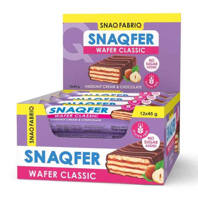 SNAQ FABRIQ - Snaqfer Wafer - Hazelnut Cream & Chocolate image