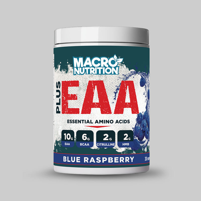 MACRO NUTRITION  EAA PLUS 420G - Blue Raspberry image