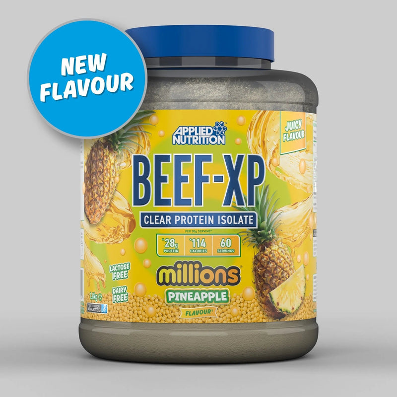 BEEF-XP CLEAR HYDROLYSED BEEF PROTEIN 1.8KG (60 SERVINGS) - Millions Pineapple image