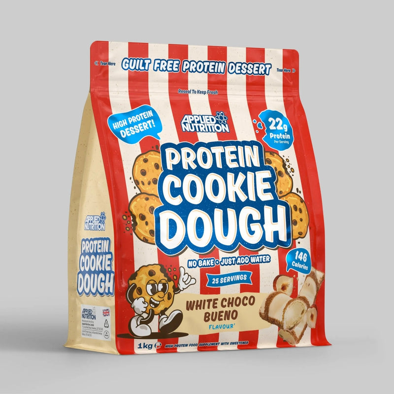 APPLIED NUTRTION PROTEIN COOKIE DOUGH 1KG (25 SERVINGS) - White Choco Bueno image