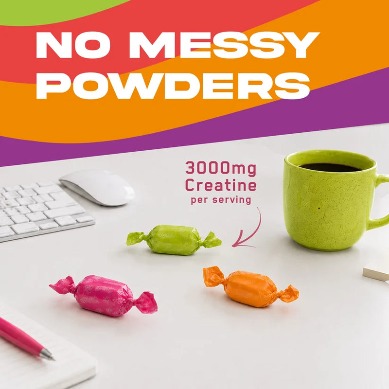 Master Muscles | Creatine Chews 90 Soft Chews – 30 Servings | Applied Nutrition | كرياتين قابل للمضغ 90 قطعة - 30 حصة | أبلايد نيوتريشن | بروتين، مكملات غذائية