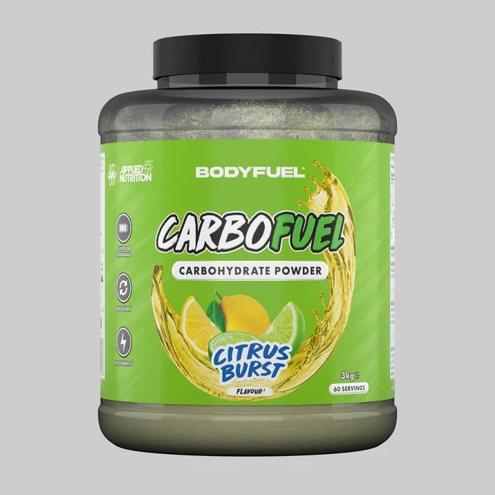Master Muscles | BodyFuel™ CarboFuel Carbohydrate Powder 3KG – 60 Servings | Applied Nutrition | بروتين، مكملات غذائية