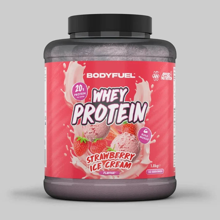 Master Muscles | BodyFuel Whey Protein 1.8KG – 53 Servings | Applied Nutrition | بروتين، مكملات غذائية