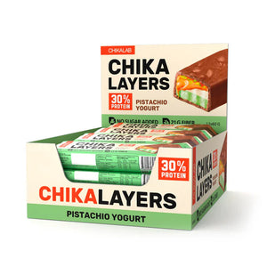 Chika Layers Chocolate-Coated Protein Bar 60g