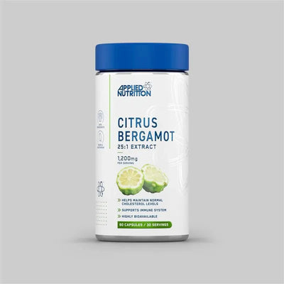 Citrus Bergamot 1200mg (25:1 Extract) - 60 Capsules, 30 Servings