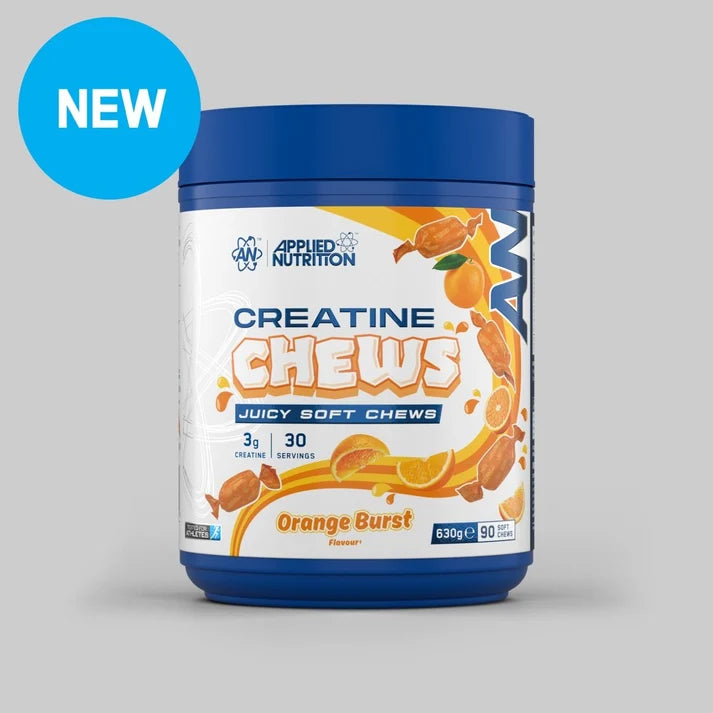 Master Muscles | Creatine Chews 90 Soft Chews – 30 Servings | Applied Nutrition | بروتين، مكملات غذائية
