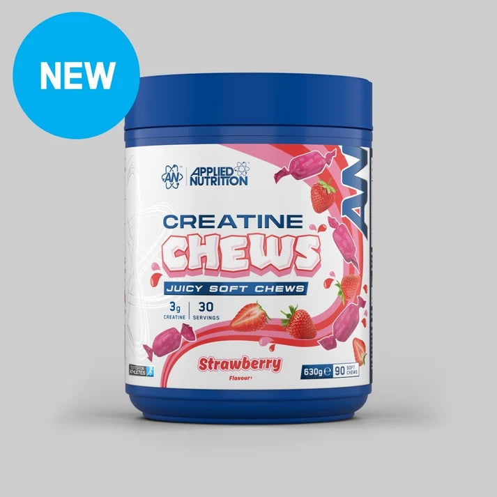 Master Muscles | Creatine Chews 90 Soft Chews – 30 Servings | Applied Nutrition | بروتين، مكملات غذائية