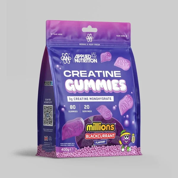 Master Muscles | Creatine Monohydrate Gummies 400g (20 Servings) | بروتين، مكملات غذائية
