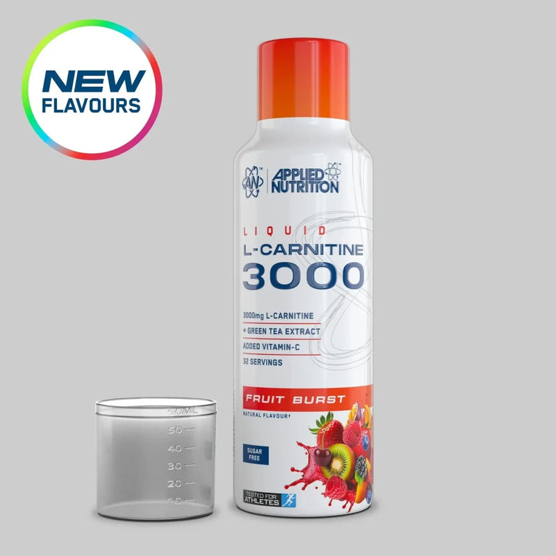 Master Muscles | L-Carnitine Liquid 3000 with Green Tea | إل-كارنيتين 3000 (سائل) مدعم بخلاصة الشاي الأخضر | بروتين، مكملات غذائية