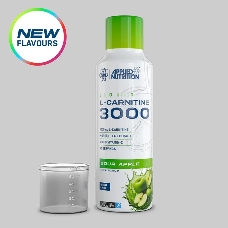 Master Muscles | L-Carnitine Liquid 3000 with Green Tea | إل-كارنيتين 3000 (سائل) مدعم بخلاصة الشاي الأخضر | بروتين، مكملات غذائية