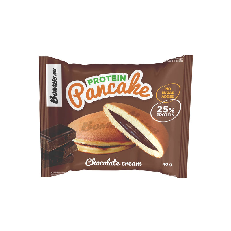 بان كيك بومبار بالبروتين مع الحشوة