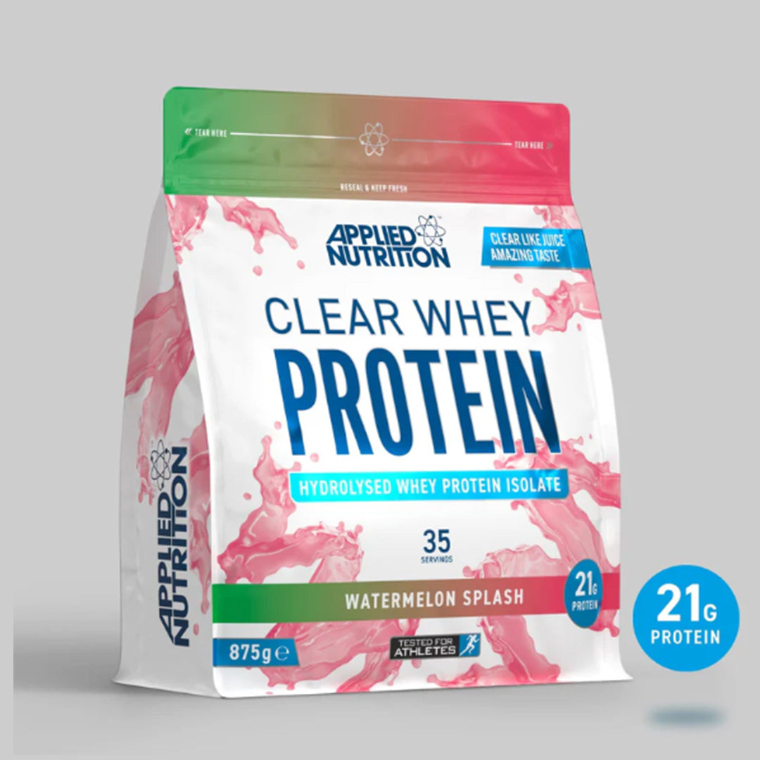 Master Muscles | APPLIED NUTRITION CLEAR WHEY PROTEIN 875G | أبلايد نيوترشن كلير واي بروتين (875 جم) - بروتين بتركيبة خفيفة ومنعشة | بروتين، مكملات غذائية