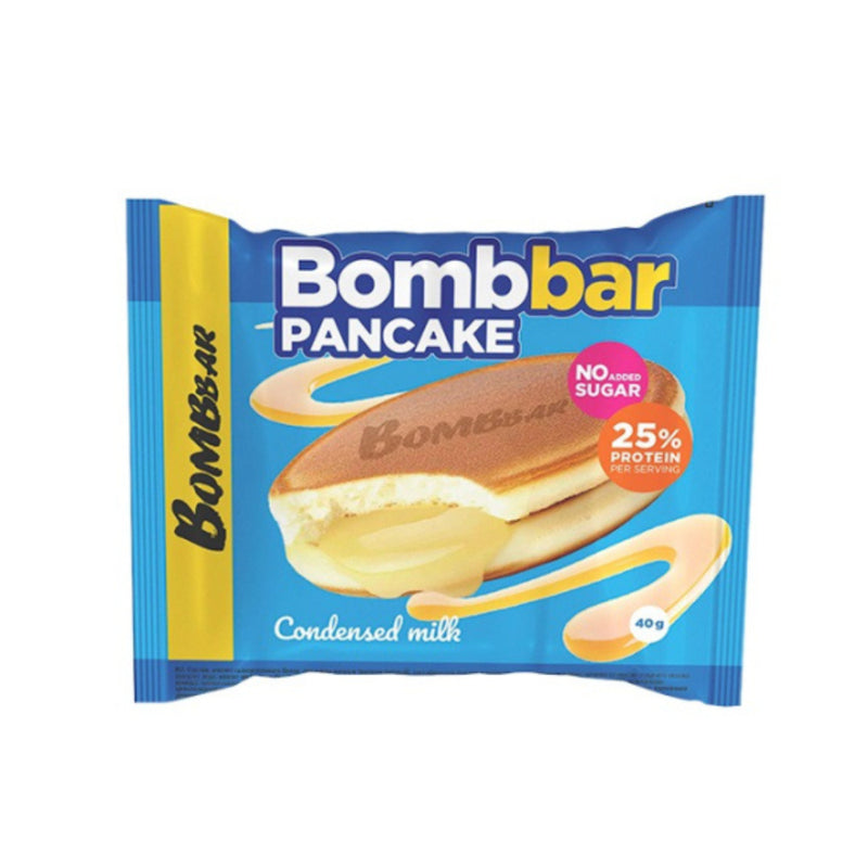 بان كيك بومبار بالبروتين مع الحشوة