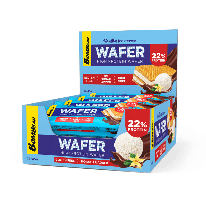Bombbar High Protein Wafer - Vanilla Ice Cream Flavor image 0