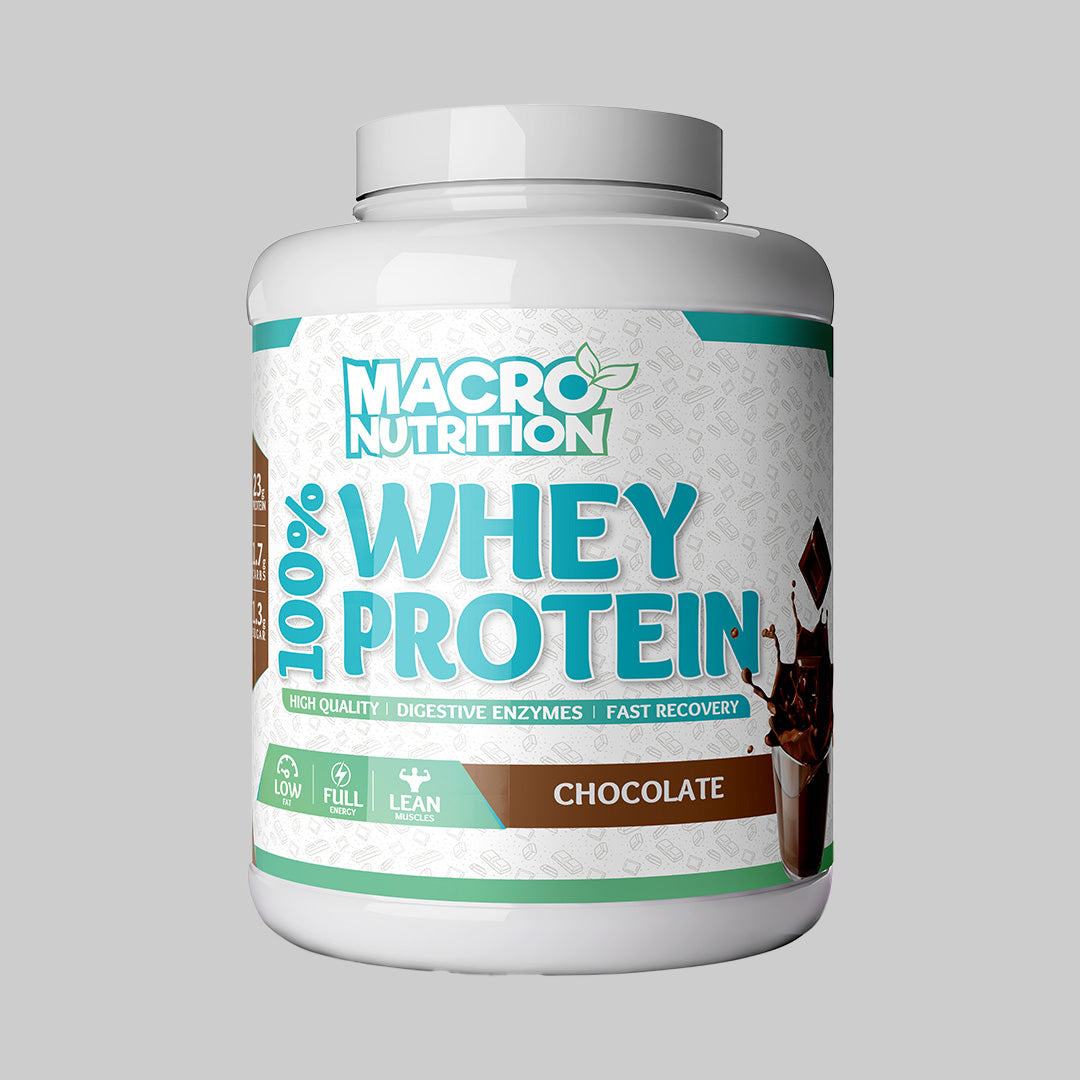 Master Muscles | MACRO NUTRITION 100% Whey Protein 2kg | ويي بروتين 100% 2 كجم ماكرو نيوتريشن | بروتين، مكملات غذائية