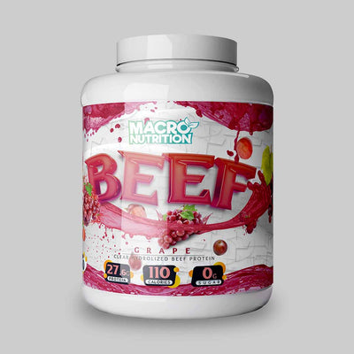 MACRO NUTRTION BEEF PROTEIN 1.8KG - Grape