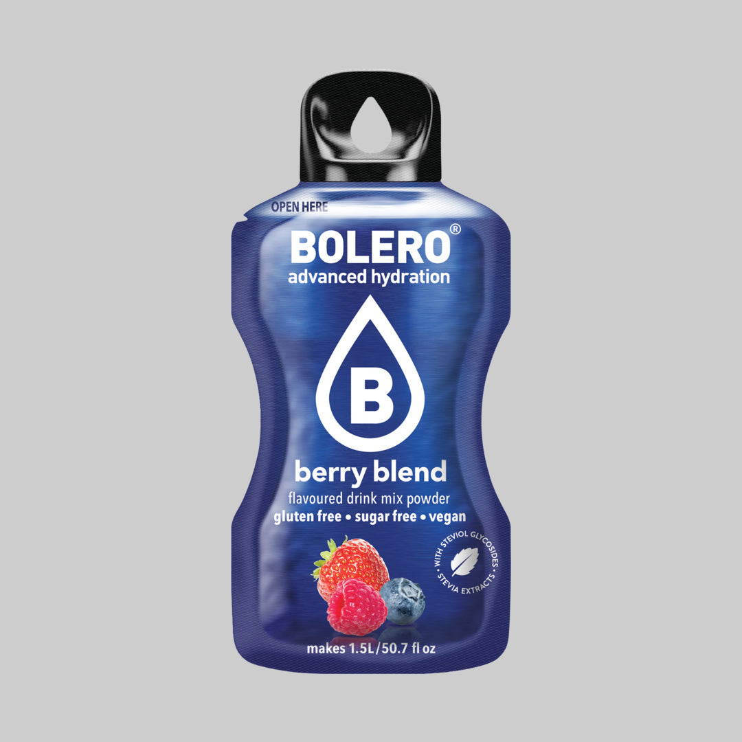 Master Muscles | Sugar-Free Hydration Drink Powder (9g) | BOLERO® | بودرة المشروب المنعش خالية السكر (9 جم) | بوليرو | بروتين، مكملات غذائية