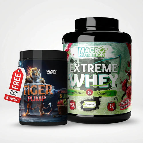 Extreme Whey + FREE Tiger Pump