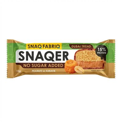 SNAQ FABRIQ - SNAQER Protein Bar - One Piece / Peanuts Kunafa