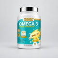 Master Muscles | Omega 3 Triple Strength 1000mg (500 EPA / 250 DHA) - 90 Veg Softgels (90 Servings) | بروتين، مكملات غذائية