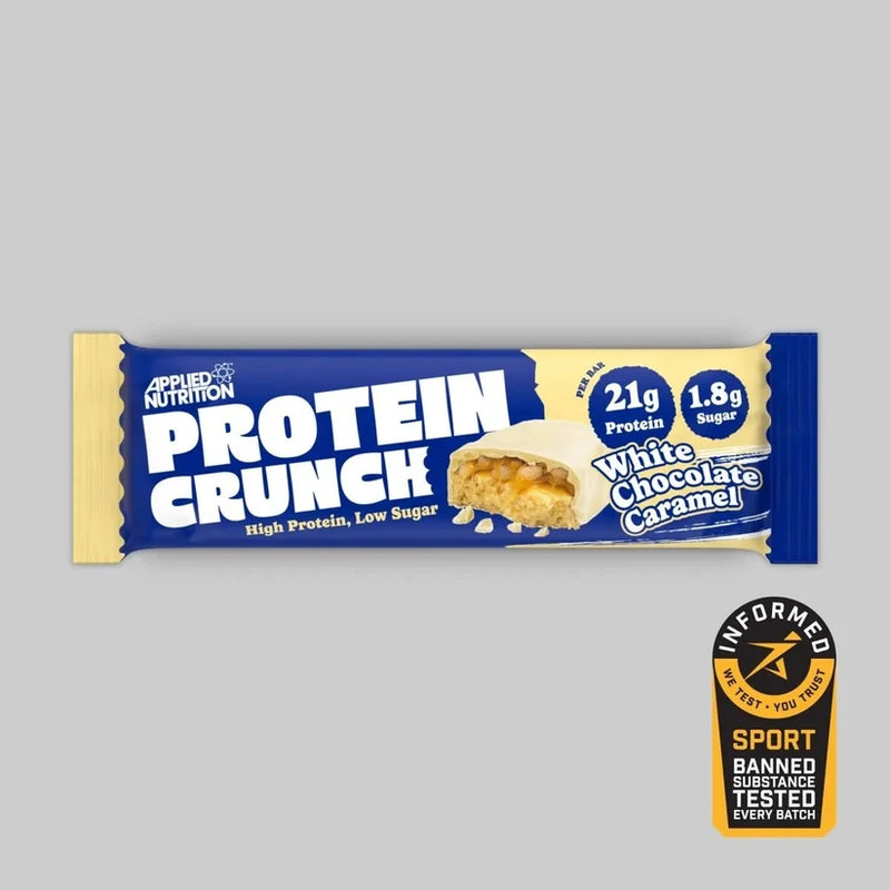 Master Muscles | Protein Crunch Bar 62G – 21g Protein | Applied Nutrition | بروتين، مكملات غذائية