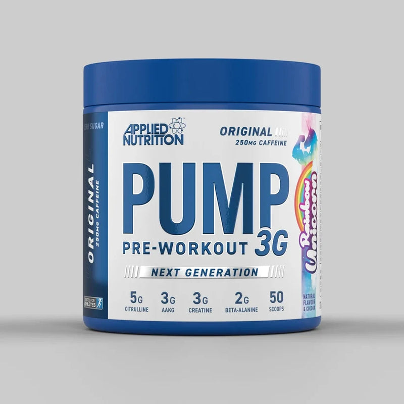 Master Muscles | Pump 3G Pre-Workout 375G – 25 Servings | Applied Nutrition | بروتين، مكملات غذائية