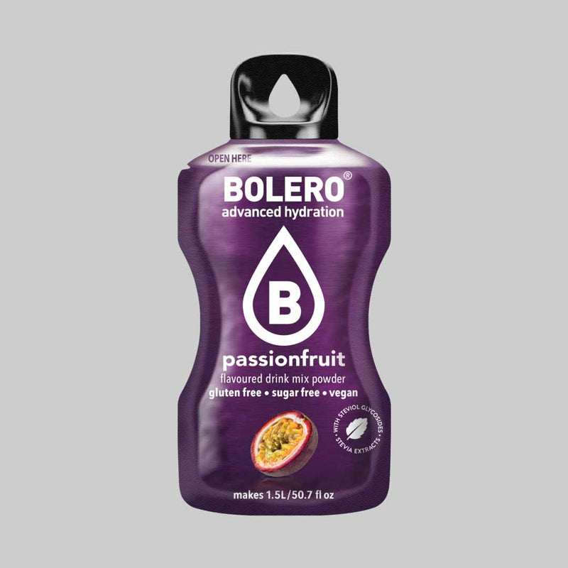 Master Muscles | Sugar-Free Hydration Drink Powder (9g) | BOLERO® 1 Piece / Passionfruit | بودرة المشروب المنعش خالية السكر (9 جم) | بوليرو 1 Piece / Passionfruit | بروتين، مكملات غذائية
