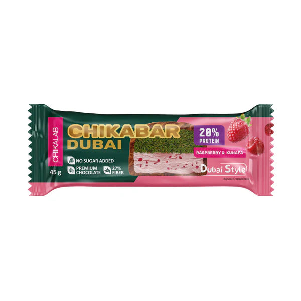 Chikalab Chikabar Dubai Chocolate Protein Bar