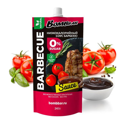 صلصة باربيكيو بومبار الخالية من الشعور بالذنب - قليلة السعرات الحرارية، عالية البروتين 240 غ
