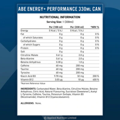 APPLIED NUTRITION ABE CAN 330 ML - Image 2
